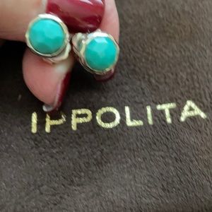Adorable Turquoise Ippolita Studs